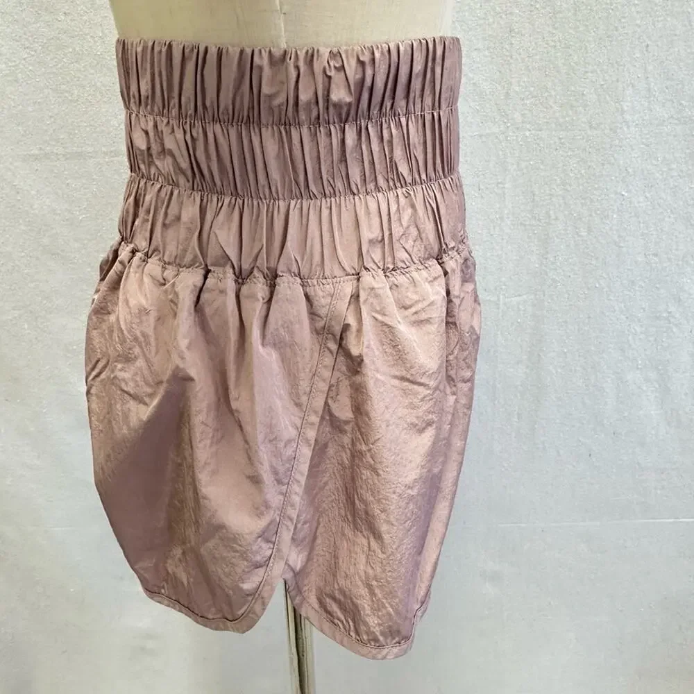 Free‎ People The Way Home Shorts in Moonlight Mauve Size Small new without tags